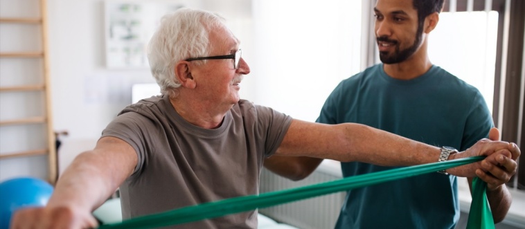 What does the term "physical therapy" refer to?