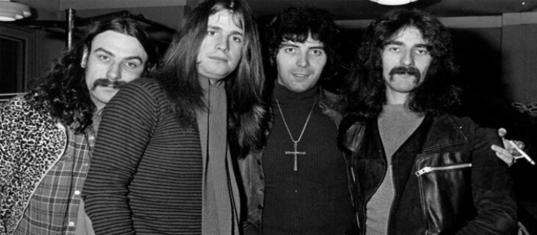 Which heavy-riffing English outfit laid the very foundations of the heavy metal sound?
