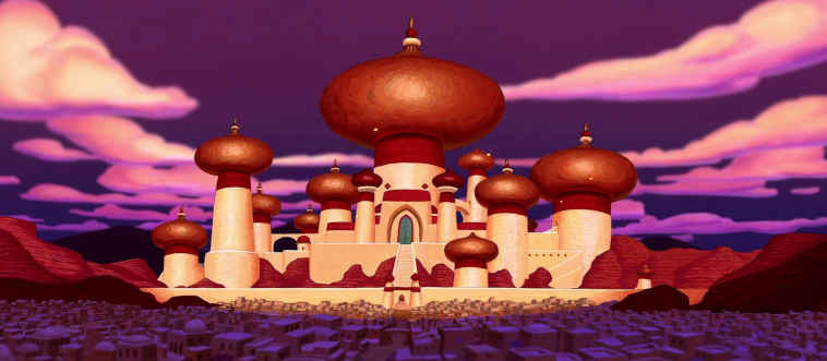 Which animated film features this setting?