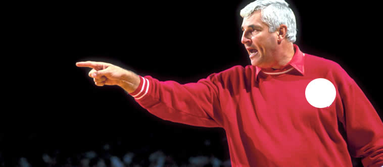 Where did Bobby Knight coach?