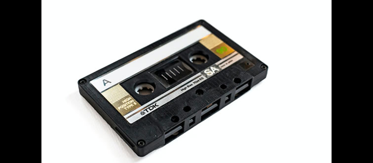 What retro object is shown?
