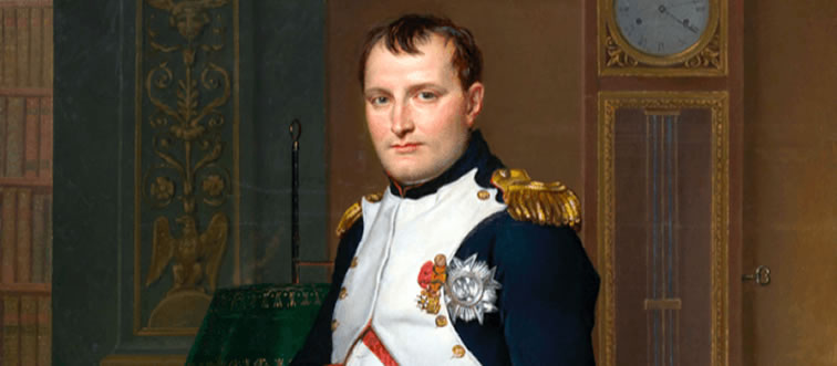 Which historic figure is pictured here?